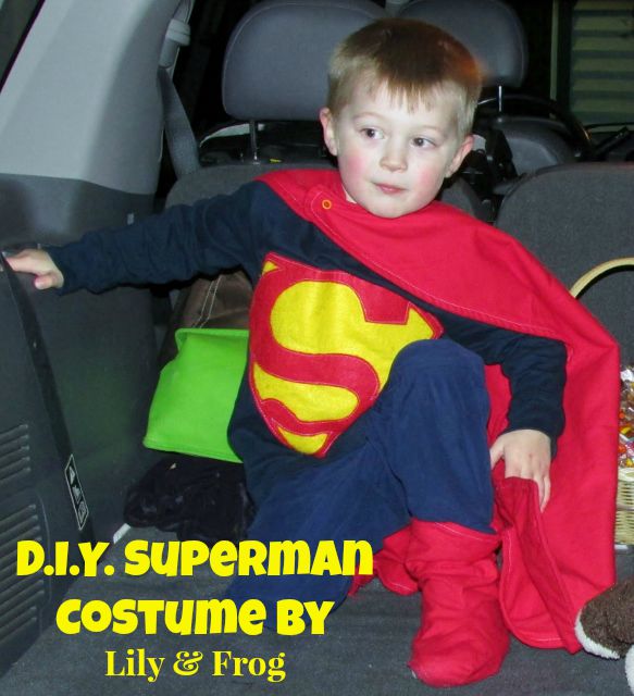 DIY Superman Halloween Costume