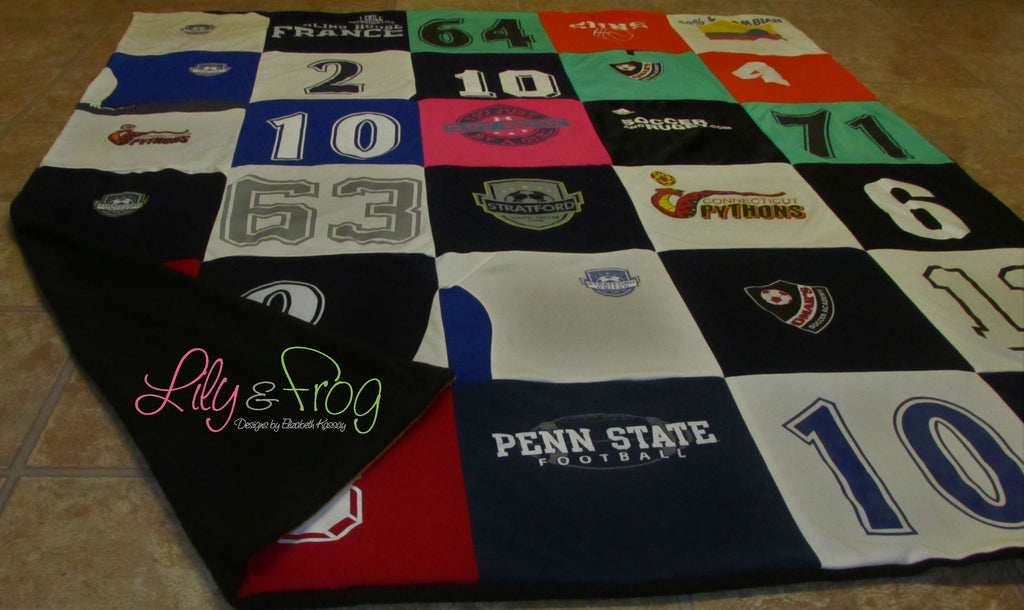 Keepsake Blanket: Soccer Player