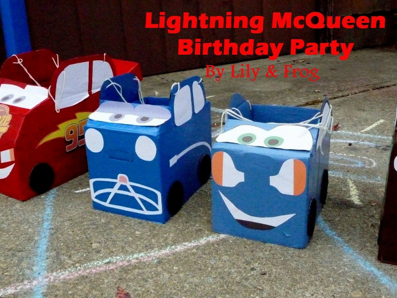 DIY Party: Lightning McQueen Birthday Party Decorations & Printables