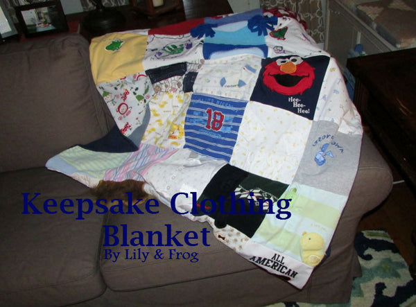 Keepsake Baby Clothing Blanket Size Small (Playmat Size)